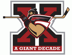 vancouver giants 2010 anniversary logo iron on transfers for T-shirts